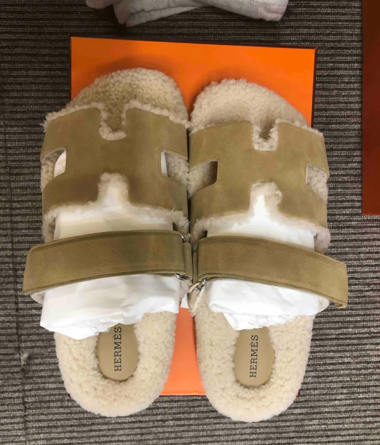 毛毛拖鞋 40码 99新