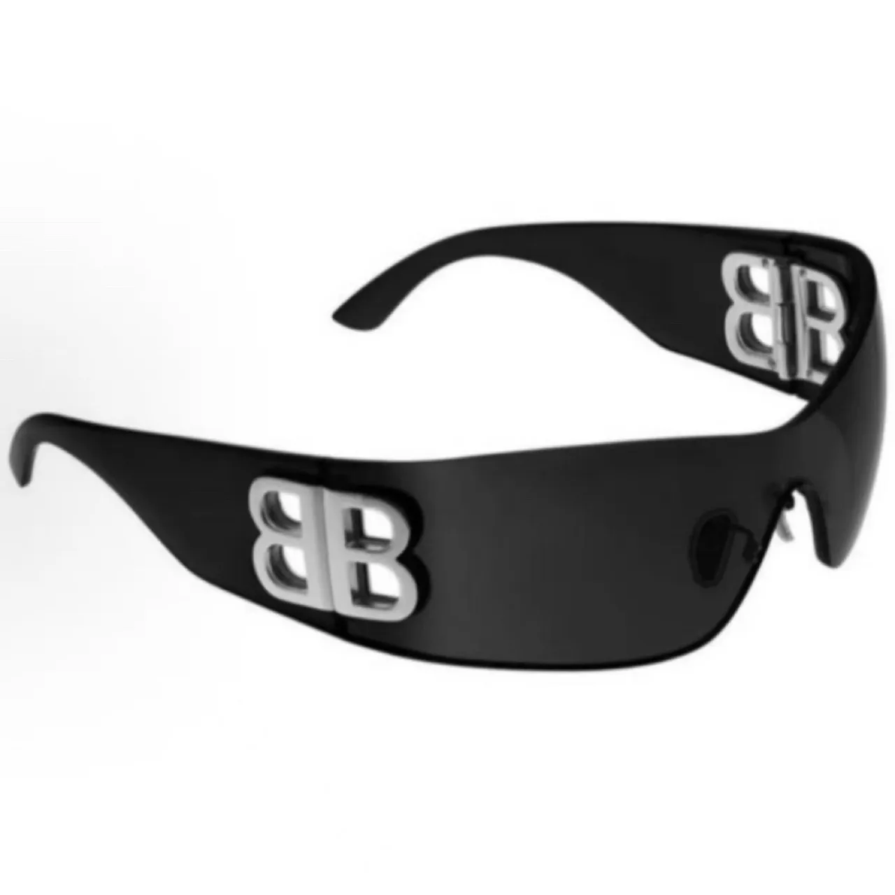 Black Silver, Black and Silver, Ink Eyebrow Band, Two-in-One BB0359S-001, Out of Stock, New Condition